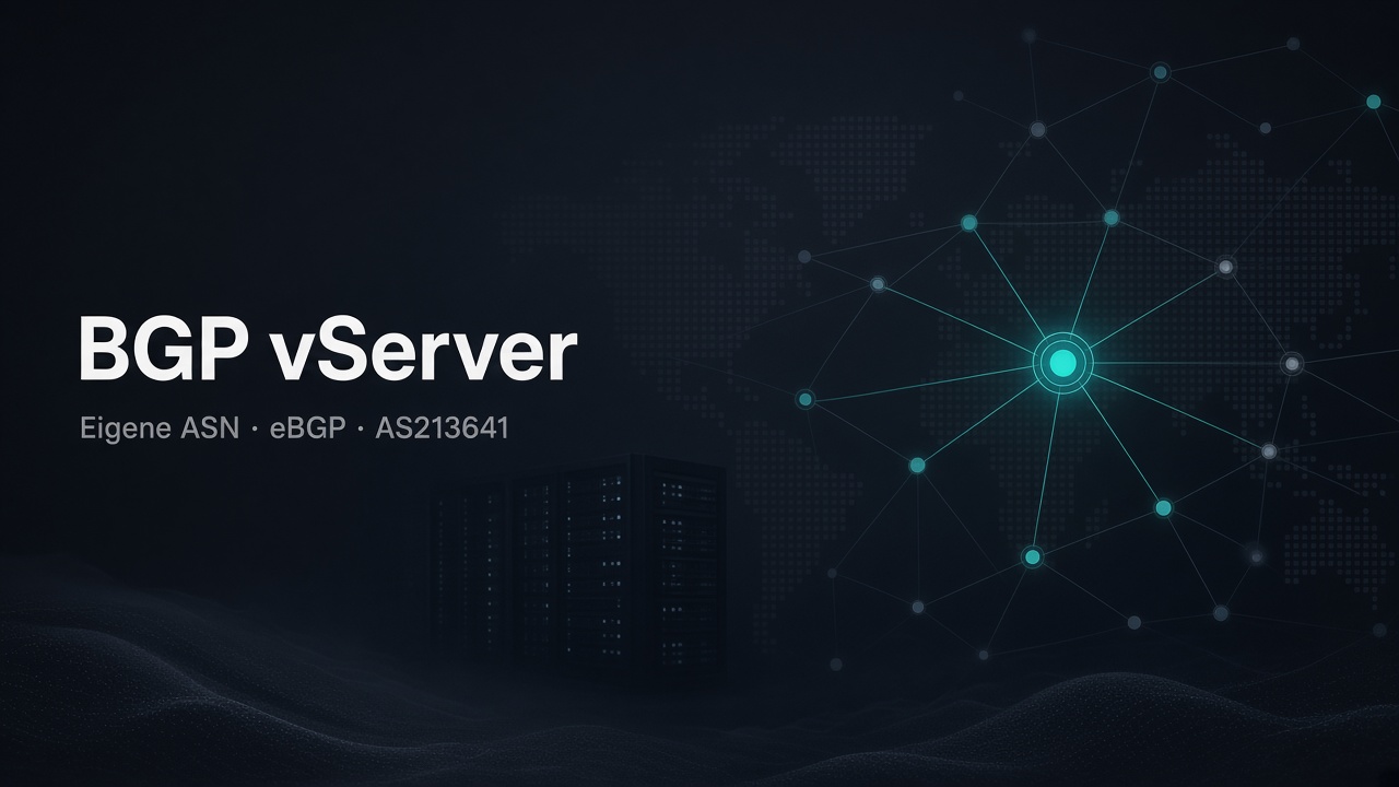 Eigene IP-Netze auf dem vServer: Was BGP wirklich bringt